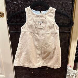 Tommy Hilfiger Light Tan Corduroy Dress